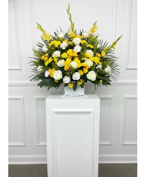 Funeral Basket Arrangement #01 
