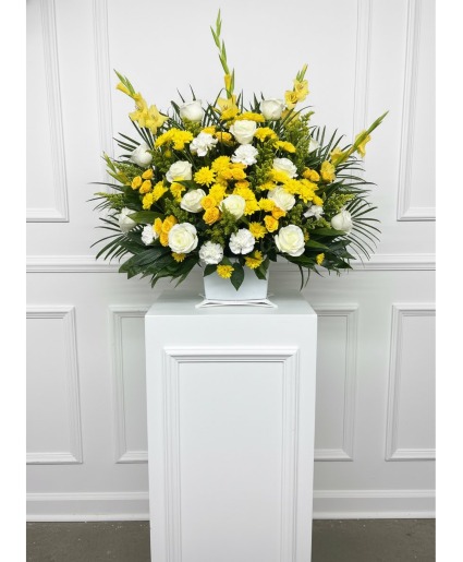 Funeral Basket Arrangement #01 