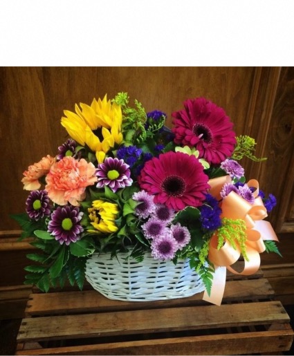 Basket Of Memories  Custom designed by Floral Elegance