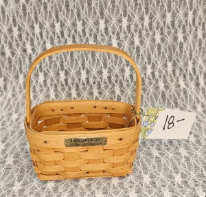 Basket - Small Longaberger Basket 