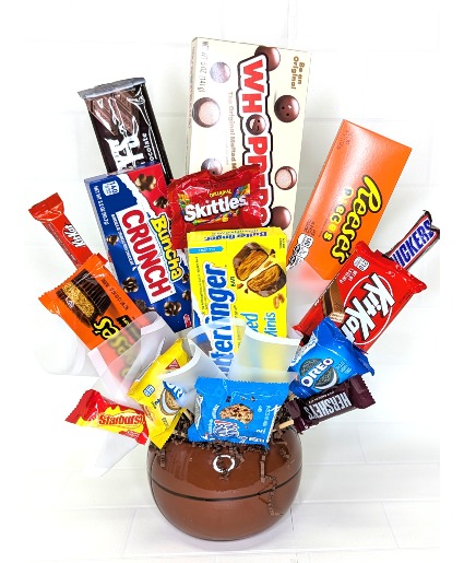 Basketball Candy Bouquet 