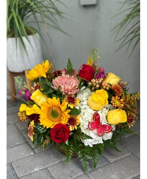 Basquet rustic fall 
