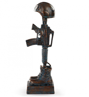 Battle Cross Statue Gift