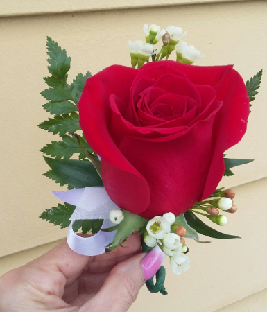 BB 3 Pin On Boutonniere/Corsage 