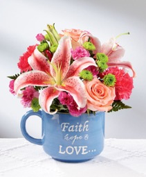 Faith, hope and love Mug  