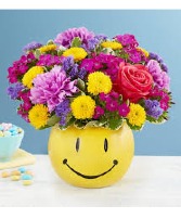 Be Happy Arrangement Smile Face Arrangement