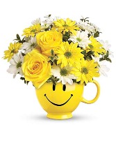 Be Happy Bouquet Floral Arrangement