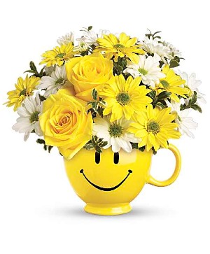 Be Happy Bouquet Floral Arrangement