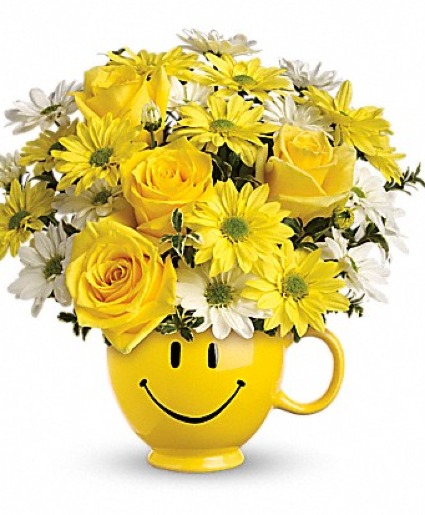 BE HAPPY BOUQUET GET WELL