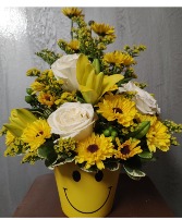 Be happy bucket  