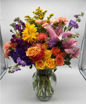 BE HAPPY FLOWER BOUQUET BOUQUET