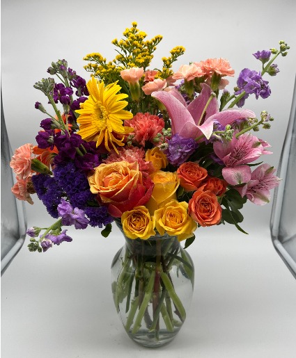 BE HAPPY FLOWER BOUQUET BOUQUET