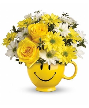 Be Happy fresh arrangement