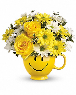 Be Happy T43-1 9"(w) x 9.5"(h) ONE SIDED