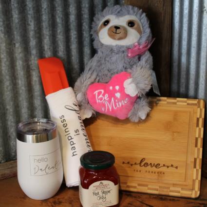 Be Mine Basket Custom Combination Gift Basket