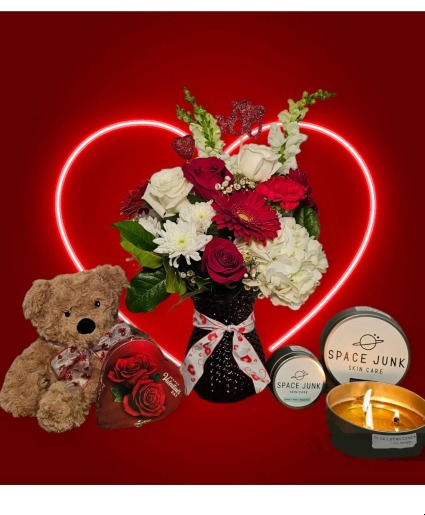 Be Mine Vase Arrangement