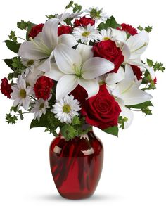 Be Mine Vase Arrangement