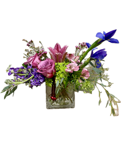 BE MINE VASE ARRANGEMENT 