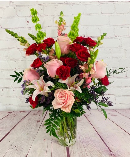 Be Mine Vase Arrangement