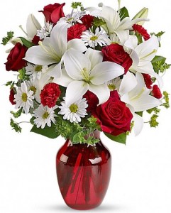 BE MY LOVE Arrangement of Flowers in Riverside, CA | Willow Branch Florist of Riverside