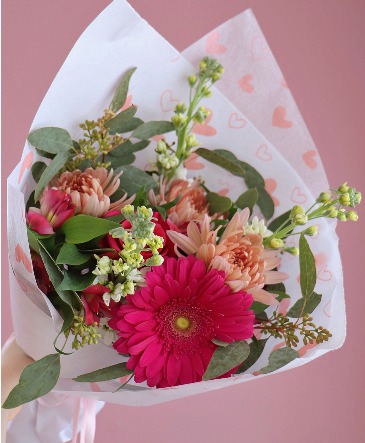 Be My Valentine (Pink) Bouquet in Trenton, ON | Designs by Alexis Rose