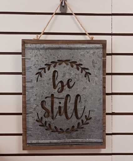 Be Still Plaque Gift