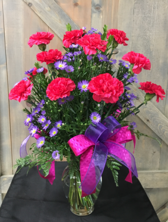 Carnation Splendor  Floral Arrangement