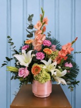 PASSION POT FLOWER ARRANGEMENT
