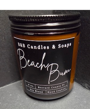 Beach Bum Jar Candle  Candle Jar