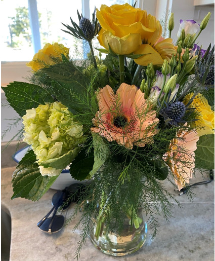 Beach Theme Funeral Flowers