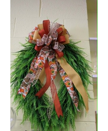Bead grass greenery wreath Wreath  in Mount Airy, NC | CREATIVE DESIGNS FLOWERS & GIFTS