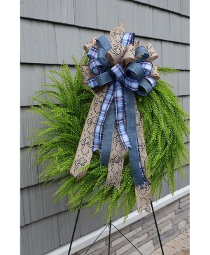 Bead Grass Wreath Wreath 