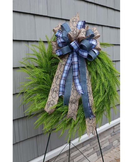 Bead Grass Wreath Wreath 