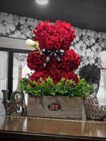 Bear of roses 