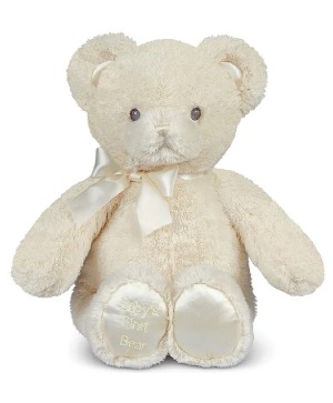 Baby's First Bear Cream Plush Bear