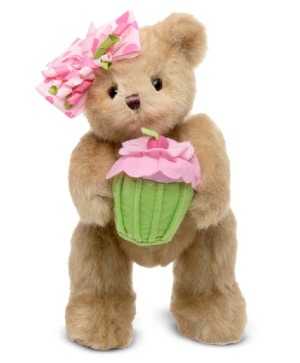 Bearington Casey Cupcake Plush Bear