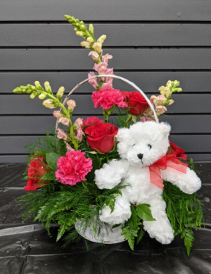 Beary Pretty Basket basket