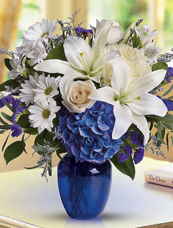 Beautiful in Blue  in Saint Marys, PA | GOETZ'S FLOWERS