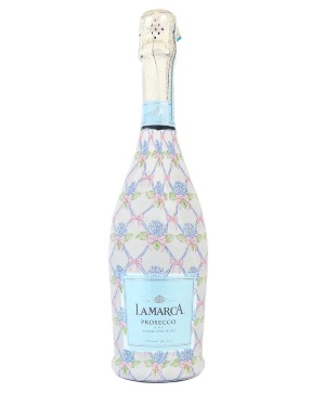 Beau Bottles Hydrangea Bow Bottle Wrap 