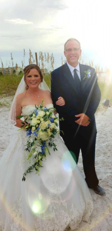 Beautiful wedding  bouquet 