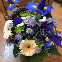 Beautiful Blues Basket