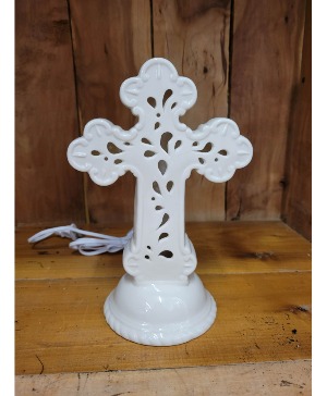 BEAUTIFUL CERAMIC CROSS 