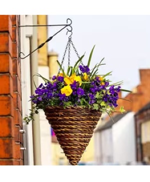 Beautiful Deluxe Wicker Basket 