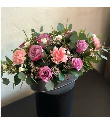 beautiful garden flowers and roses