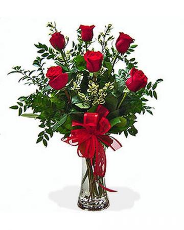 Beautiful Half Dozen (Specify Color) Roses
