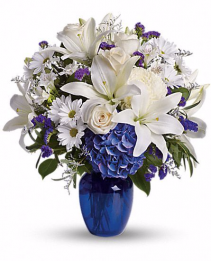 Beautiful in Blue Arrangement