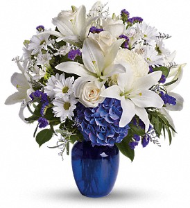 Beautiful in Blue Vase