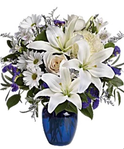 Beautiful in Blue vase