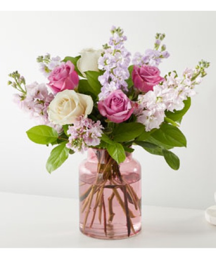 Beautiful in lavender roses  