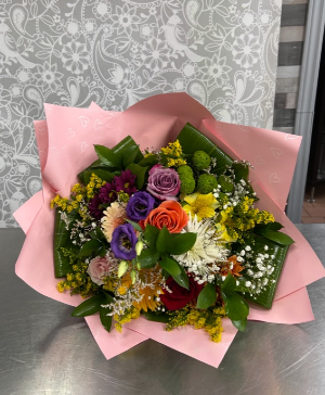 Beautiful Life  Wrapped Bouquet 